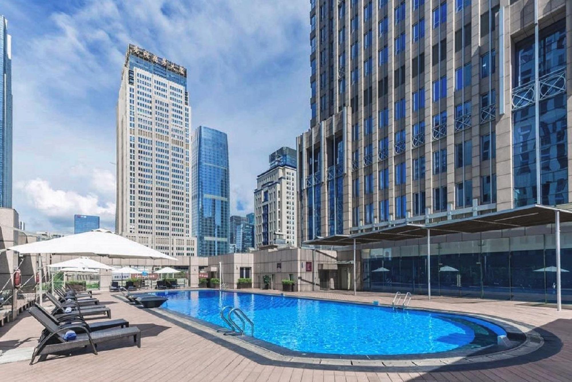 Crowne Plaza Shenzhen Futian, Near To Shenzhen Convention&Exhibition Centre, Shenzhen Stock Exchange And Shenzhen Civic Center, Outdoor Heated Pool Hotel Exterior photo